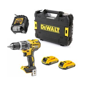 Dewalt DCD796D2-QW Perceuse Visseuse Percussion Compact Xr 18V 2Ah Li-Ion Brushless - 2 Batteries
