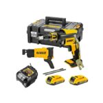 Dewalt DCF620D2K-QW Visseuse placo à batteries 18V XR Li-Ion set (2x batterie 2,0Ah) dans TSTAK