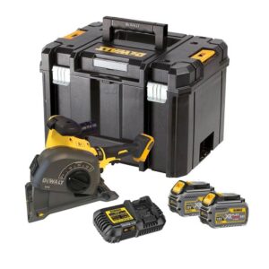 Dewalt DCG200T2 Rainureuse à béton XR Flexvolt 54V 2x 6.0Ah Li-Ion Brushless