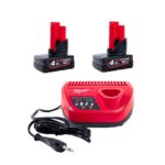 Milwaukee M12NRG-402 Pack batteries 12V (2x4,0 Ah,1 x C12C) - 4933459211
