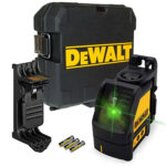 Dewalt DW088CG Niveau Laser en croix 2 lignes 15m - Coffret inclus