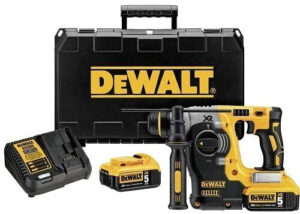Dewalt DCH273P2 Perforateur SDS+ 18V XR + 2 batteries 5Ah + chargeur en coffret