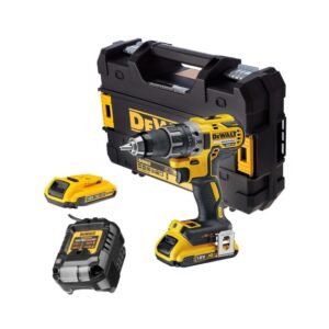 Dewalt DCD791D2-QW Set perceuse visseuse Li-Ion 18V (2x batterie 2.0Ah) dans TSTAK - moteur brushless – 70Nm