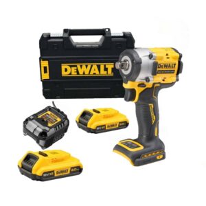 Dewalt DCF921D2T-QW Clé à Chocs 1/2" 406Nm 18V XR + 2X2.0 Ah + chargeur en Coffret TSTAK II