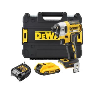 Dewalt DCF887D1-QW Visseuse à chocs XR 18V Brushless 3 vitesses 1X2Ah Battreie, chargeur en coffret