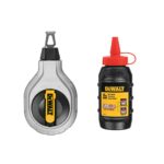 Dewalt DWHT47408-0 Jeu de cordeau à frapper 30m avec craie rouge