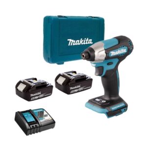 Makita DTD157RTJ Visseuse à chocs Li-Ion 18V LXT 140Nm 2 X 5.0Ah Batterie + Chargeur en coffret