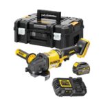 Dewalt DCG418T1-QW Meuleuse XR - 125mm - 54V - XR Flexvolt - 1 x 6,0 Ah + chargeur en T-Stak