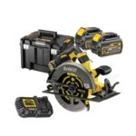 Dewalt DCS578T2 Scie Circulaire 54V FlexVolt 190mm 2 X 6.0Ah Batteries + chargeur en T-STAK