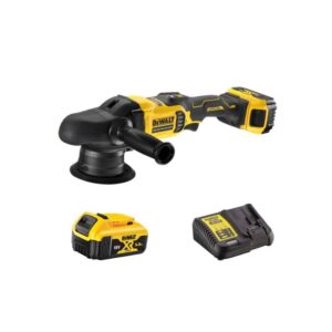 Dewalt DCM848P2-QW Polisseuse orbitale XR 18V 125 mm 2 X 5 Ah Batteries + chargeur