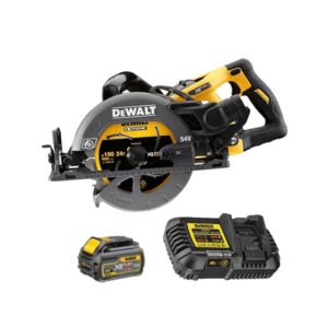 Dewalt DCS577T1-QW Scie circulaire sans fil 54V 190 mm XR Flexvolt - 1 x 6,0 Ah Batterie + chargeur