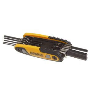 Dewalt DWHT0-70263 Clés hexagonales internes jeu de poches métrique - 8 pcs