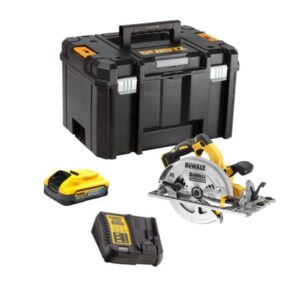 Dewalt DCS572H1-QW Scie circulaire XR 18V 184 mm - 1 X 5.0 Ah batteries Powerstack + chargeur en coffret