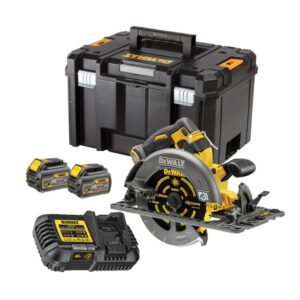 Dewalt DCS579T2-QW Scie circulaire Ø190mm 54V Brushless - 2X6.0Ah Batteries FlexVolt + chargeur en T-STAK