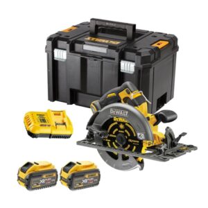 Dewalt DCS579X2-QW Scie circulaire Ø190mm 54V Brushless - 2X9.0Ah Batteries FlexVolt + chargeur en T-STAK