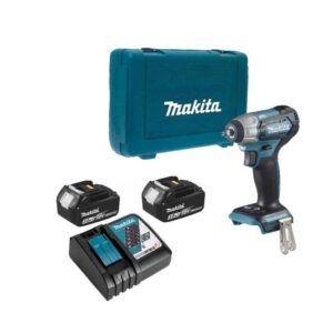 Makita DTW180RFJ Boulonneuse a chocs 180Nm 3/8 18V - 2X3.0Ah Batteries + chargeur + coffret
