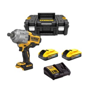 Dewalt DCF964H2T Clé à chocs sans fil 18V Brushless 3/4" - 2 batteries 5.0Ah PowerStack + chargeur + coffret T-STAK