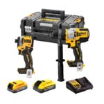Dewalt DCK2052H1E1T-QW Set DCD999 perceuse à percussion et DCF850 clé à choc sans fil 18V - 1X5.0Ah + 1X1.7Ah Batteries PowerStack + chargeur en coffret
