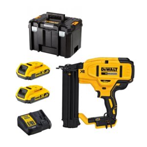 Dewalt DCN680D2-QW Agrafeuse de finition sans fil 18 V XR 15-54 mm 18Ga Brushless - 2X2.0Ah Batteries + chargeur en T-STAK