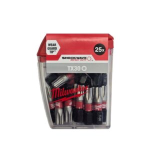 Milwaukee 4932430886 Embouts TX30 25mm - Boite de 25