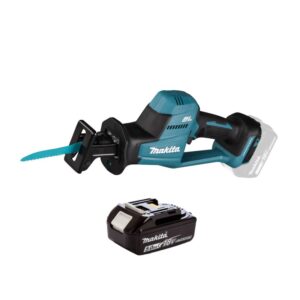 Makita DJR189T1 Scie Récipro Li-ion LXT 18V + 1 x 5.0Ah Batterie – sans chargeur