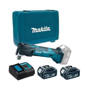 Makita DTM51RTJ Outil multifonction sans fil 18V Li-Ion LXT + 2 x 5.0Ah Batterie + chargeur en coffret