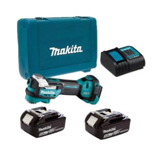 Makita DTM52RTJ Outil multifonctions Li-Ion 18V LXT - 2 x 5.0Ah Batteries + chargeur en coffret