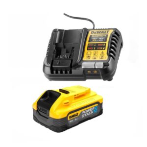 Dewalt DCB1104H1-QW Pack - Chargeur + Batterie Powerstack XR 18V - 5Ah - Li-Ion