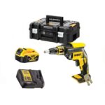 Dewalt DCF620P1T-QW Set d'outils à batteries 18V - Visseuse plaques de plâtre (1x batterie 5.0Ah) dans TSTAK - Moteur sans charbon