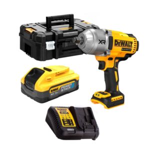 Dewalt DCF900H1T-QW Boulonneuse à chocs 18V XR 1/2" 1396Nm  1X5Ah POWERSTACK en coffret TSTAK
