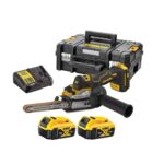 Dewalt DCM200P2T-QW Lime à bande XR 18V - 2 x 5,0Ah Batteries + chargeur en Coffret TSTAK