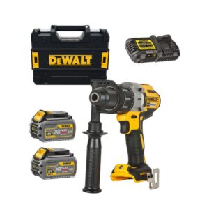 Dewalt DCD996T2 Perceuse visseuse percussion Premium XRP 18V Brushless - XR Flexvolt – 2 x 6,0 Ah + chargeur en T-Stak