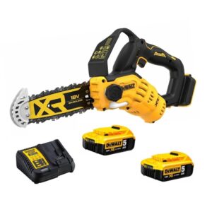 Dewalt DCMPS520P2-QW Tron­çon­neuse élagueuse - Lame de 20 cm - XR - 18V - 2 X 5.0Ah Batreries + chargeur
