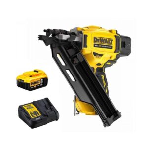 Dewalt DCN930P1-QW Cloueur sans fil brushless 18V XR - 1 X 5 Ah Batterie + Chargeur