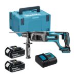 Makita DHR241RFJ Perforateur Burineur 18V Li-ion - SDS-Plus - 2X3.0Ah Batteries + chargeur en Makpac
