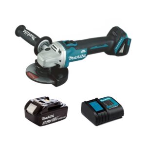 Makita DGA504RT1 Meuleuse 18V 125 mm – 1 x 5.0Ah Batterie + chargeur