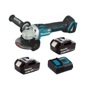 Makita DGA504RT2 Meuleuse 18V 125 mm – 2 x 5.0Ah Batterie + chargeur