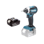 Makita DTD173T1 Visseuse a Chocs 1/4" Li-ion LXT 18V 180Nm – 1 x 5.0Ah Batterie – sans chargeur