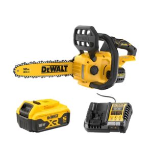 Dewalt DCMCS565P1-QW Tronçonneuse 30cm 18V XR – 1 X 5,0Ah Batterie + chargeur