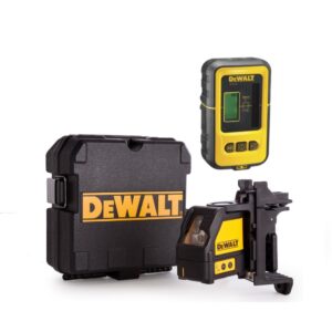 Dewalt DW088KD-XJ Laser en croix 2 lignes DW088K +  Détecteur digital pour laser DE0892 – Lignes rouges