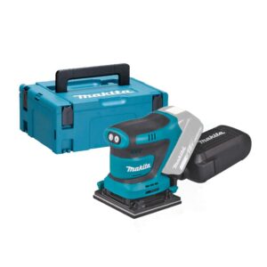 Makita DBO480ZJ Ponceuse vibrante sans fil 18V LXT – Sans batterie ni chargeur - en coffret