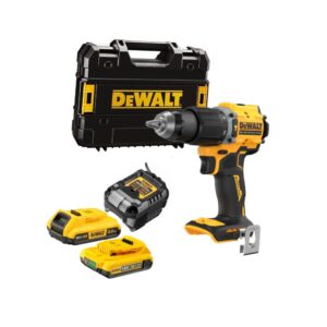 Dewalt DCD799D2T-QW Perceuse-visseuse à percussion 18V XR Li-ion 74 Nm – 2 X 2,0Ah Batteries, chargeur en coffret