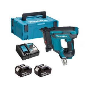 Makita DPT353RTJ Cloueur 18V LXT 35 mm - 2 X 5,0Ah Batteries + chargeur + coffret