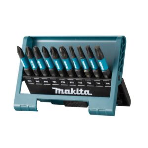 Makita E-12011 Jeu d'embouts 1/4" Impact Black, 10 pièces
