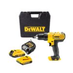 Dewalt DCD771D2-QW Perceuse visseuse sans fil XR 18V Li-Ion 2X2.0Ah Batteries + chargeur et coffret