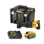 Dewalt DCS386T1-QW Scie sabre XR FlexVolt Advantage  18V – 1 X 6.0Ah batterie 54V + chargeur en coffret