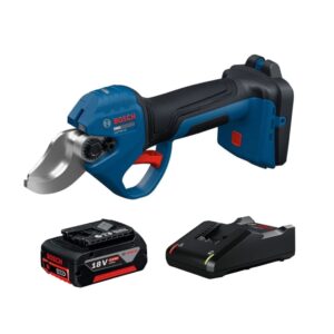 Bosch Professional GGP 18V-32 Sécateur 18V 32mm - 06008D8200 + 1x 4.0Ah batterie GBA 18V + Chargeur GAL 18V-40