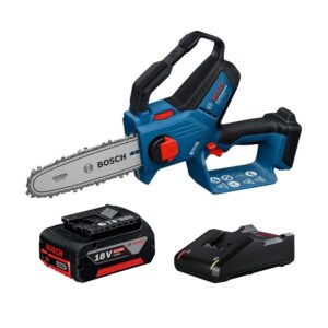Bosch Professional GKE 18V-20 Tronçonneuse 20 cm 18V - 06008D7100 + 1x 4.0Ah batterie GBA 18V + Chargeur GAL 18V-40
