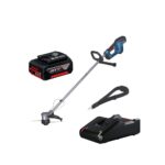 Bosch Professional GRT 18V-33 Débroussailleuse 18V 33cm - 06008D0000 + 1x 4.0Ah batterie GBA 18V + Chargeur GAL 18V-40